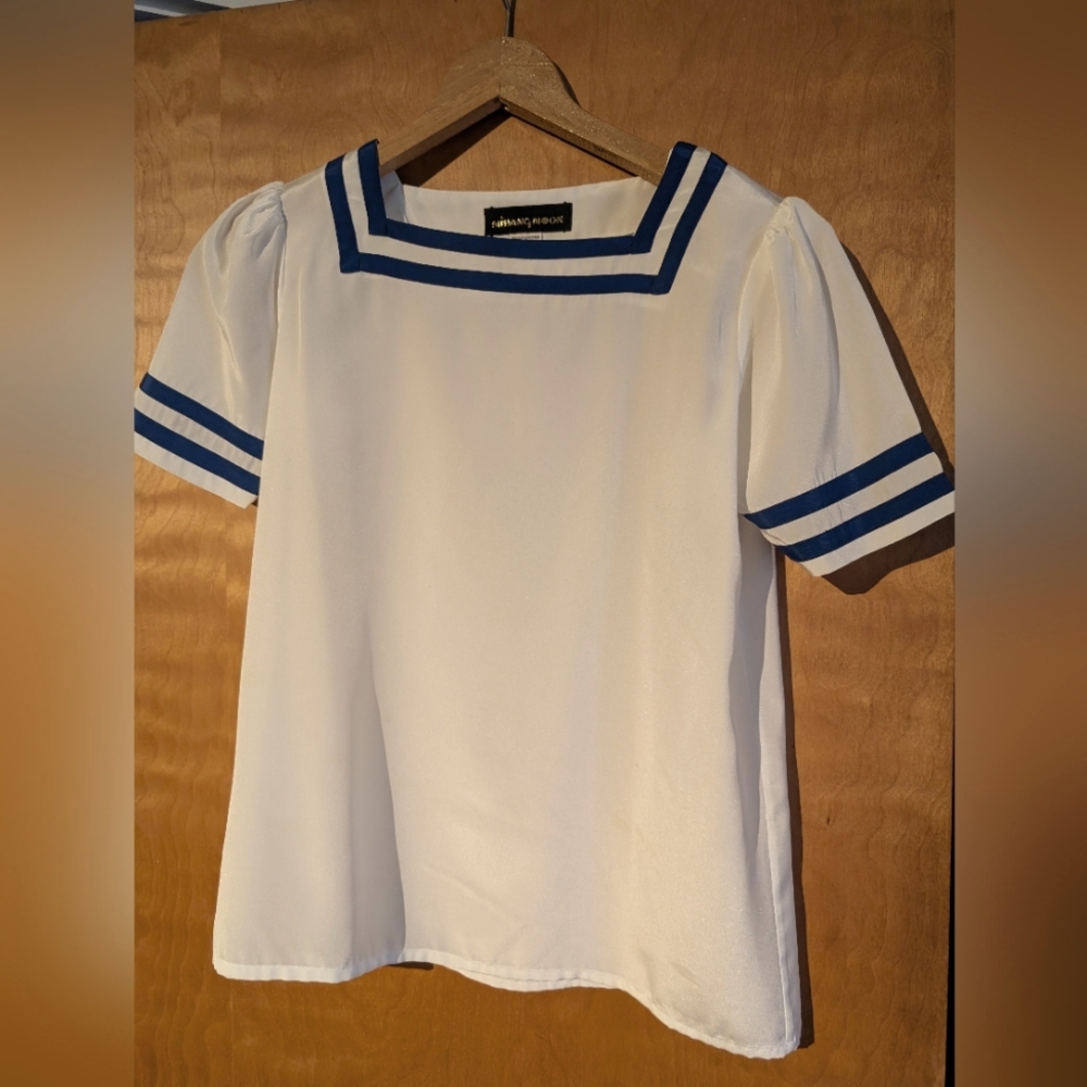 Vintage 'sailor girl's blouse